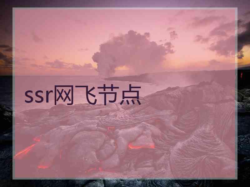 ssr网飞节点
